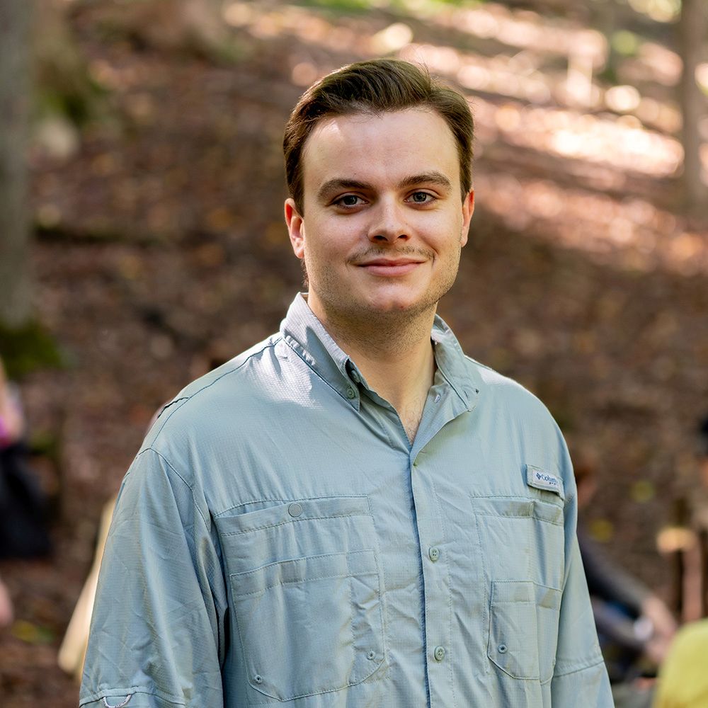 Eliott Cudd a forestry, wildlife and fisheries student.