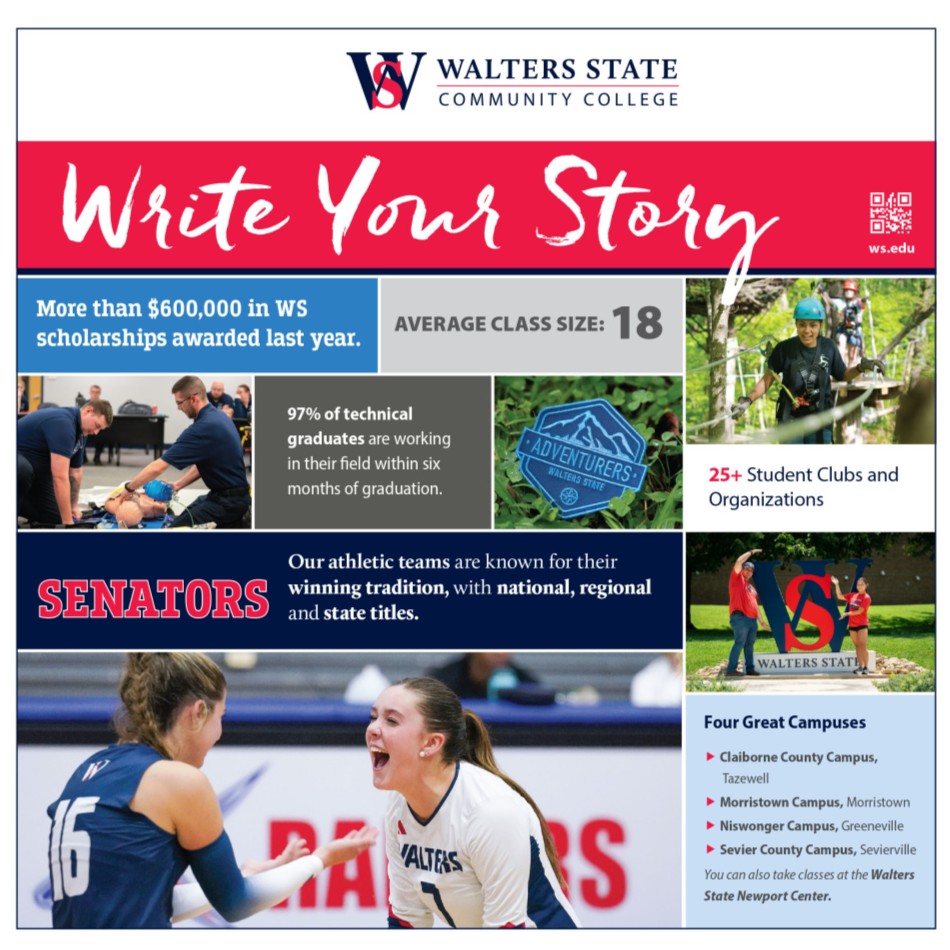 Write your Story at Walters State