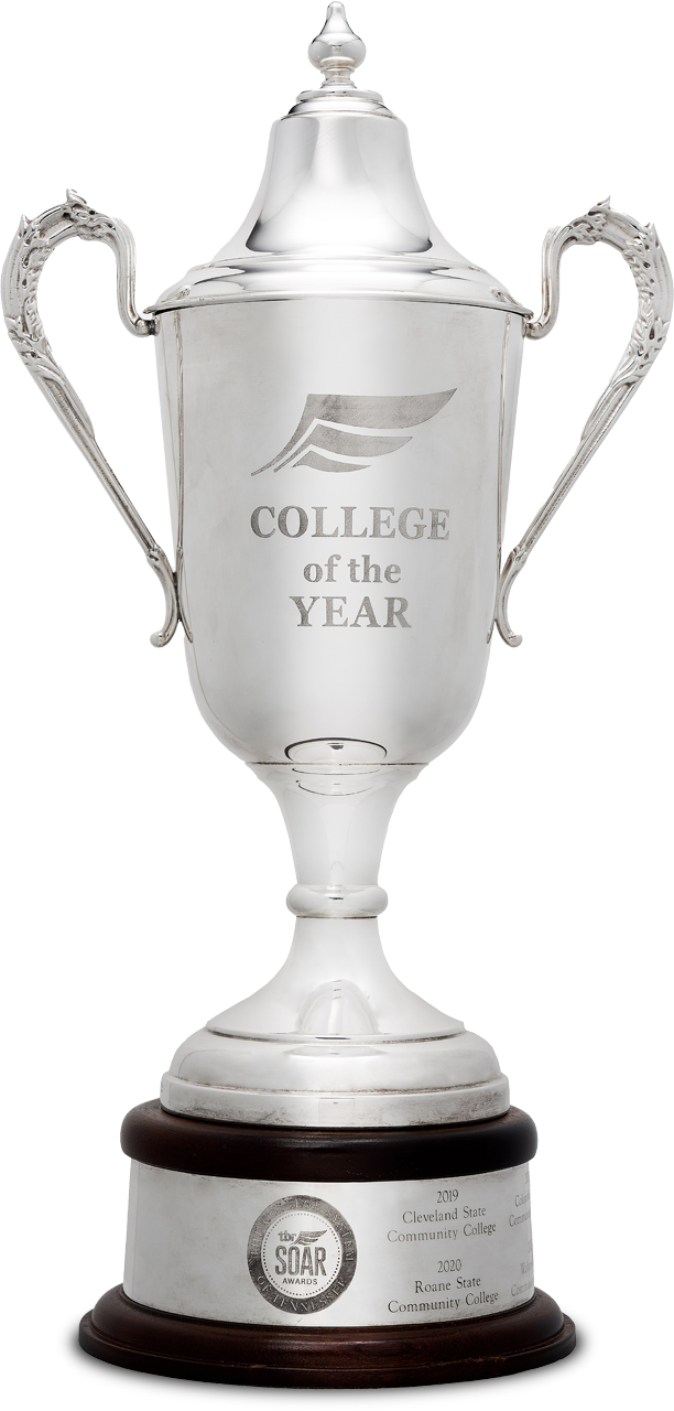 Community College of the Year trophy