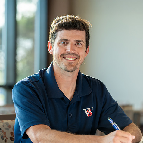 A student on the Walters State campus