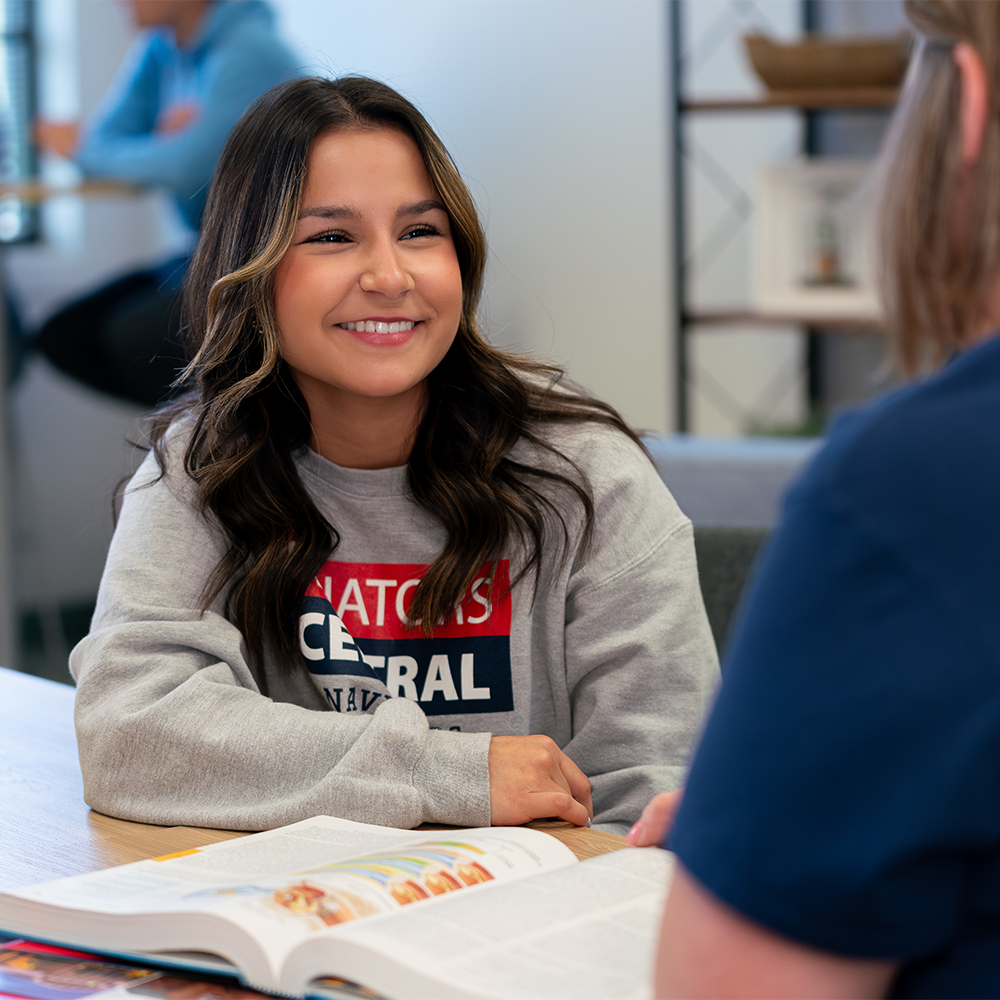 Students on campus