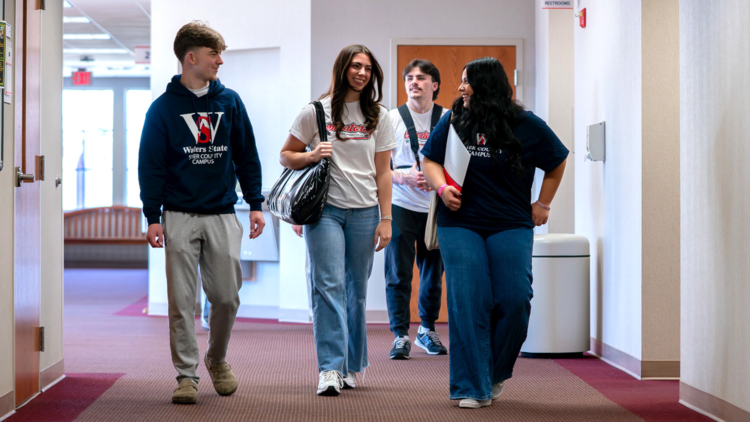 Students on the Walters State Campus